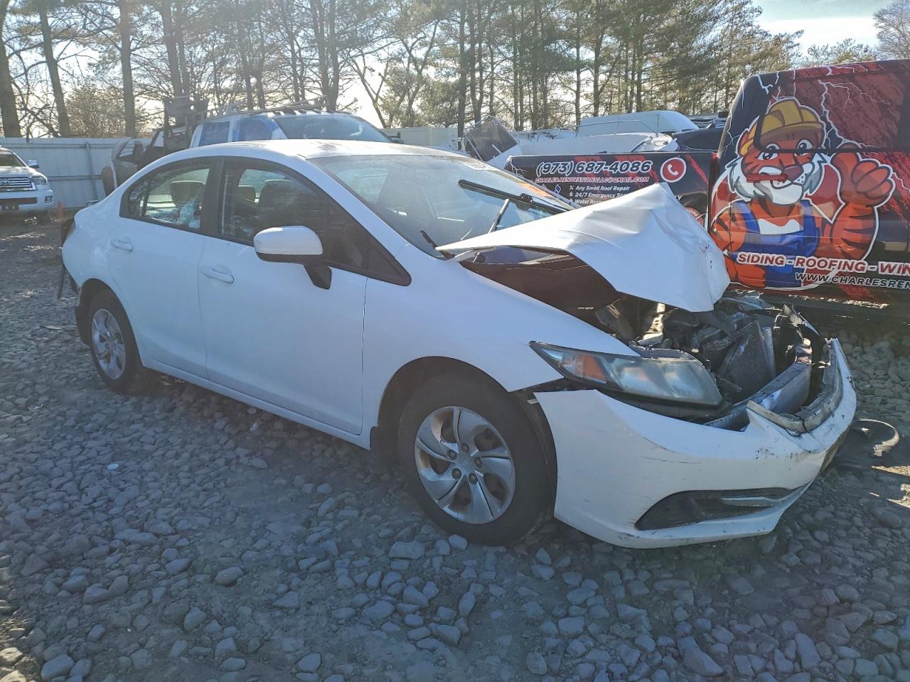 2014 HONDA CIVIC LX photo 4