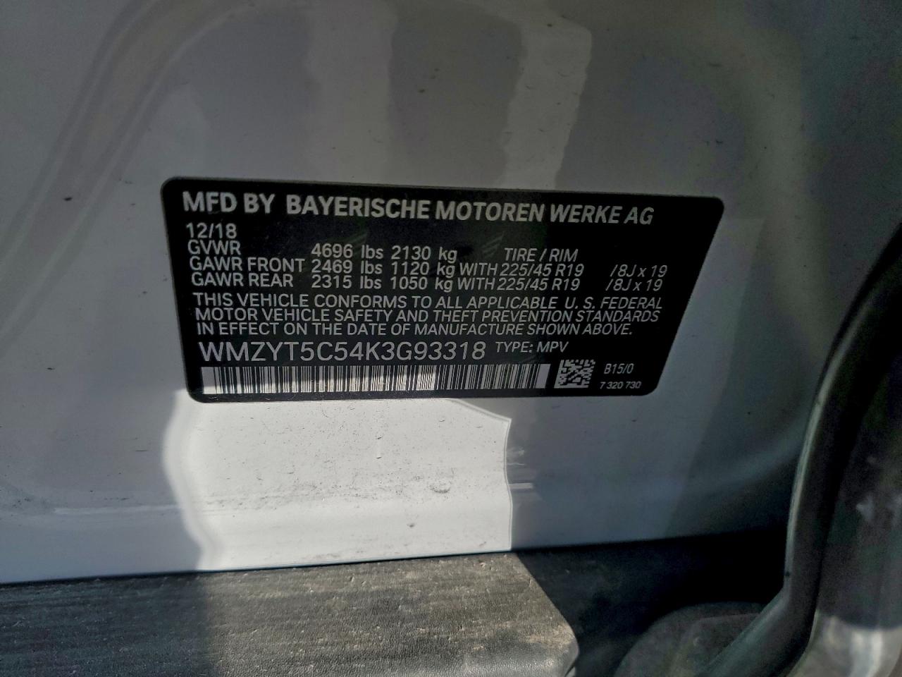 2019 MINI COOPER S COUNTRYMAN ALL4 photo 12