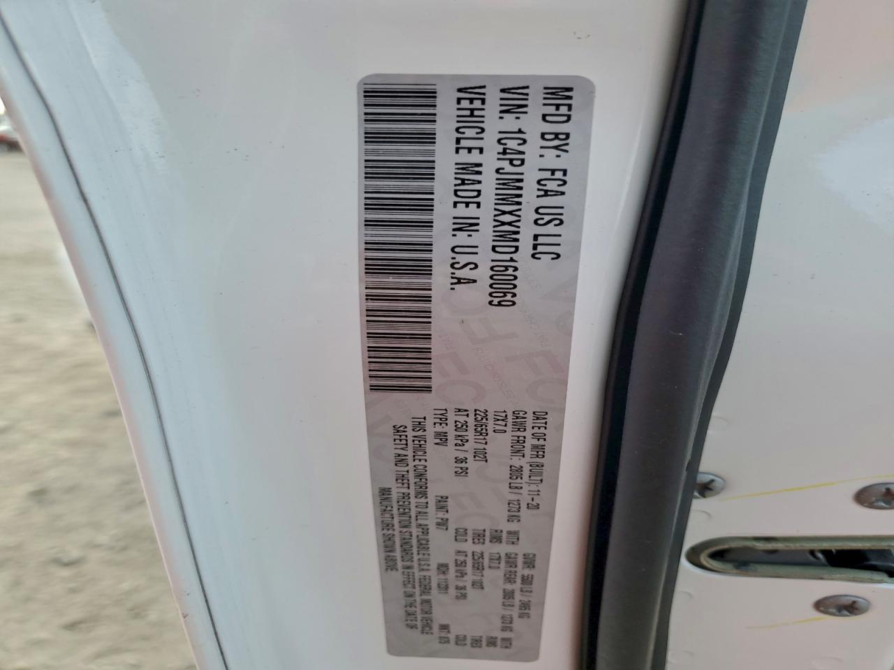 2021 JEEP CHEROKEE LATITUDE LUX photo 13