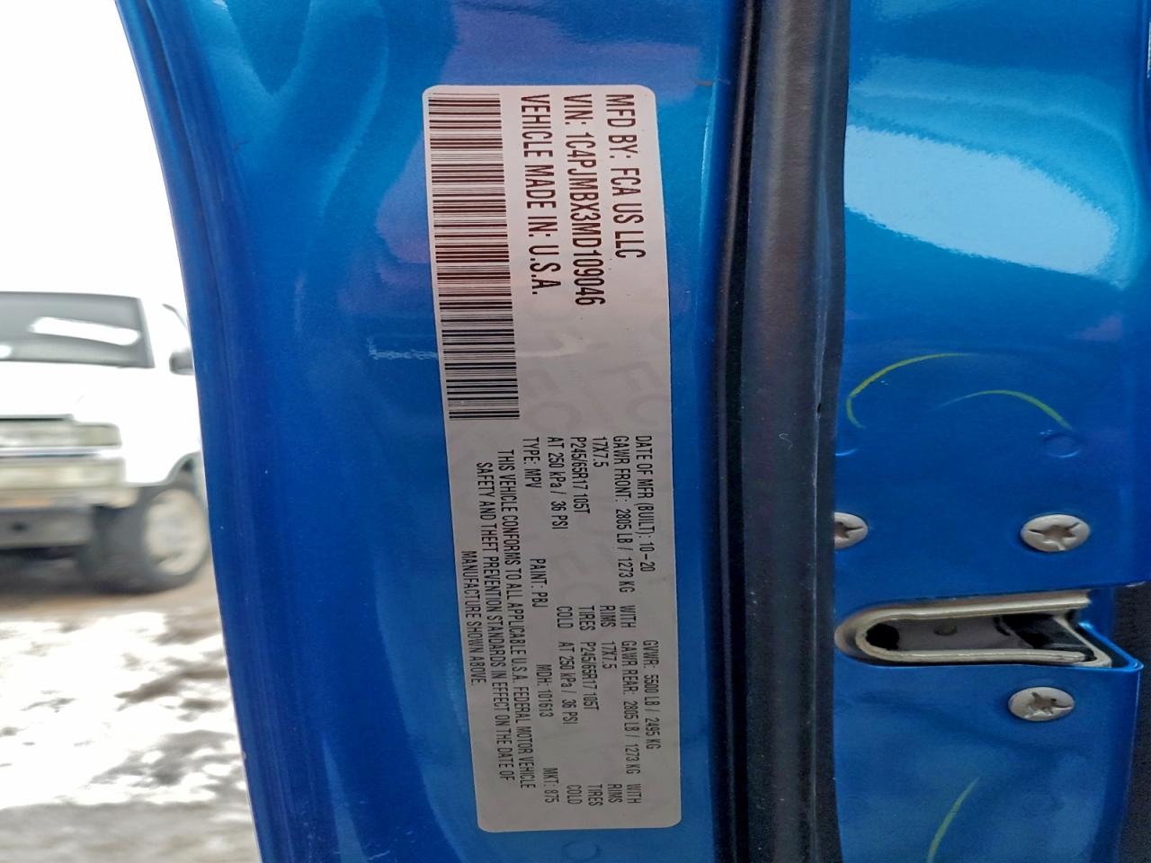 2021 JEEP CHEROKEE TRAILHAWK photo 12