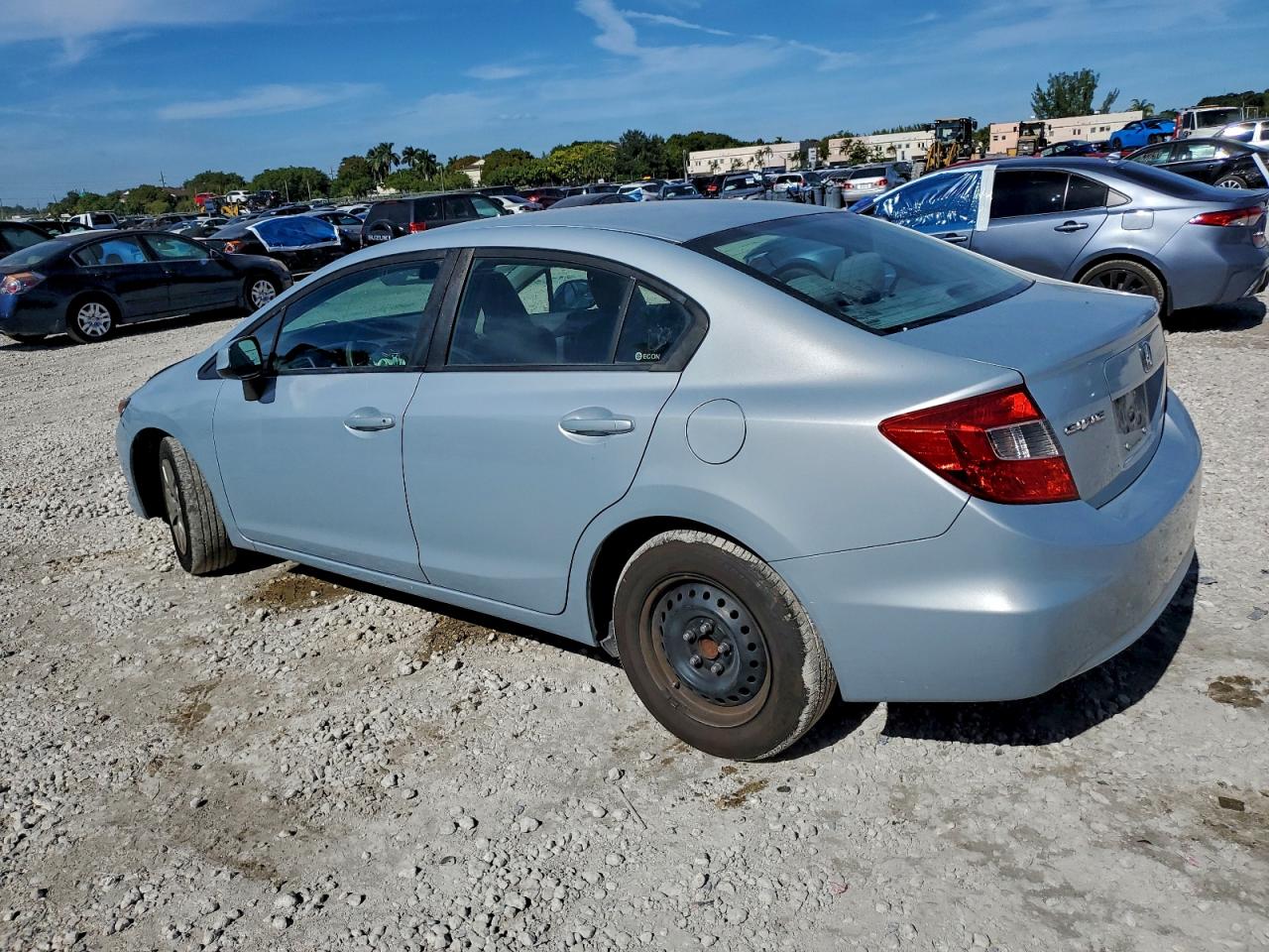 2012 HONDA CIVIC LX photo 2