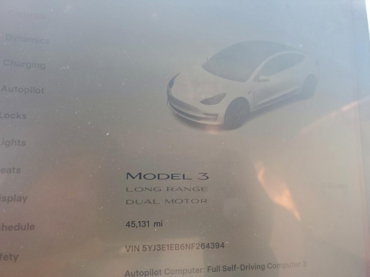 2022 TESLA MODEL 3 photo 9