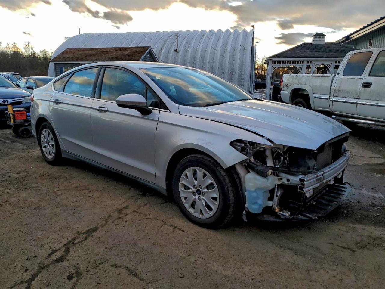 2014 FORD FUSION S photo 4
