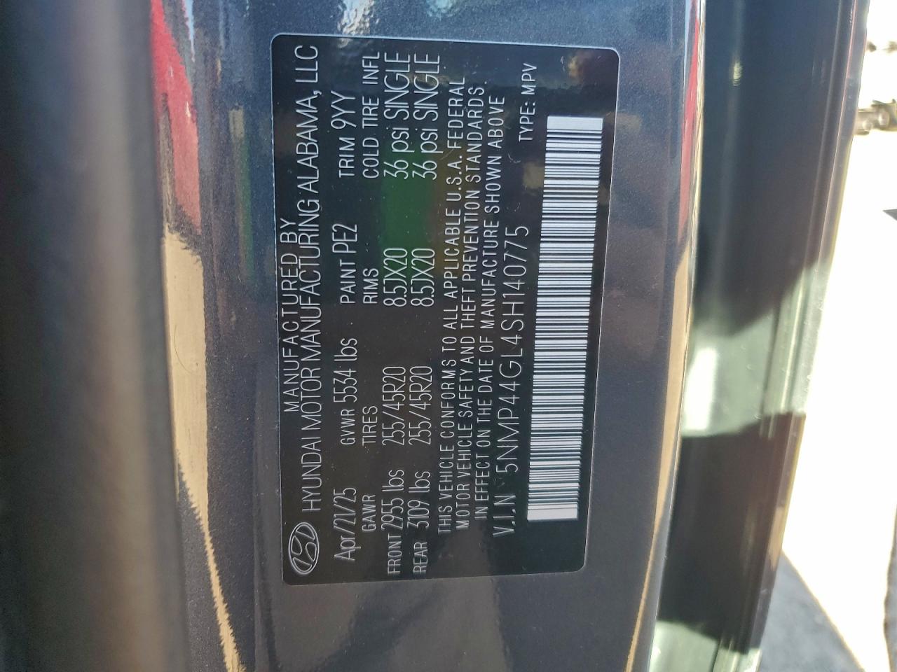 2025 HYUNDAI SANTA FE LIMITED photo 13