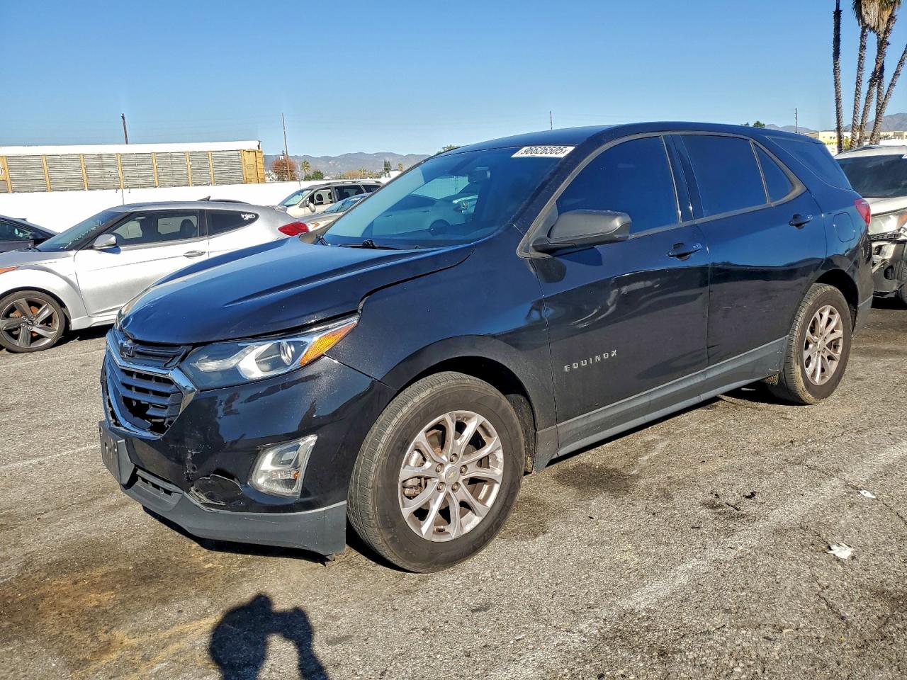 2018 CHEVROLET EQUINOX LS — FRONT END damage — photo 1