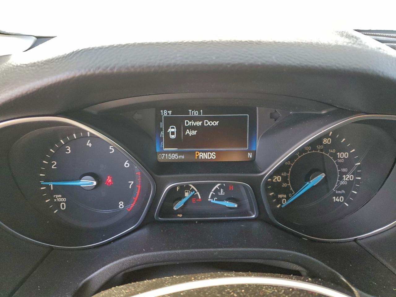 2018 FORD FOCUS TITANIUM photo 9