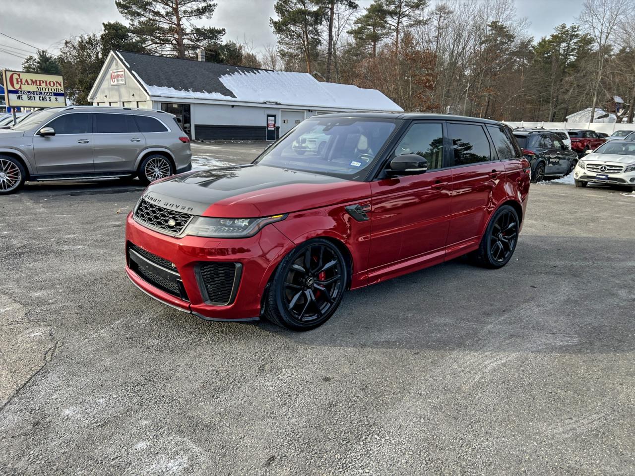 2021 LAND ROVER RANGE ROVER SPORT SVR photo 3