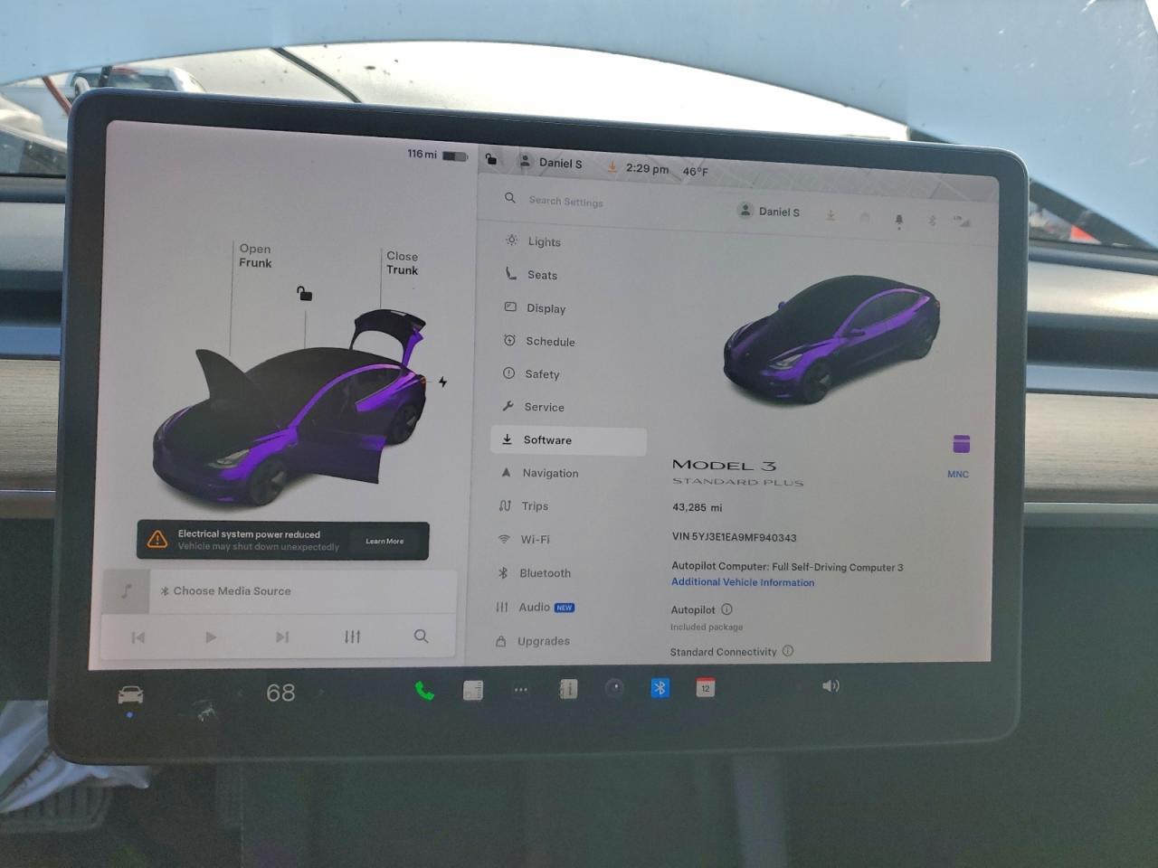 2021 TESLA MODEL 3 photo 9