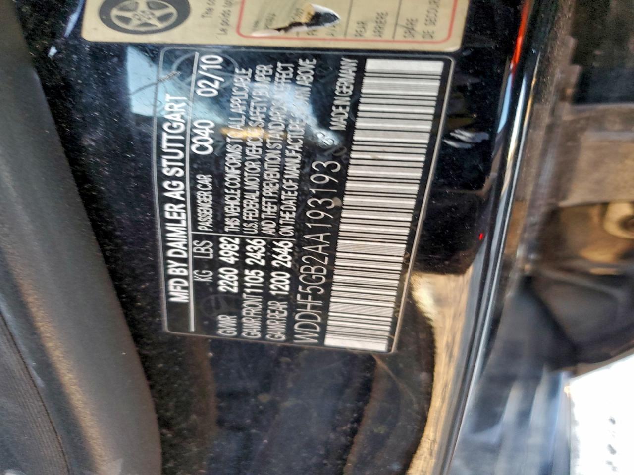 2010 MERCEDES-BENZ E 350 photo 23