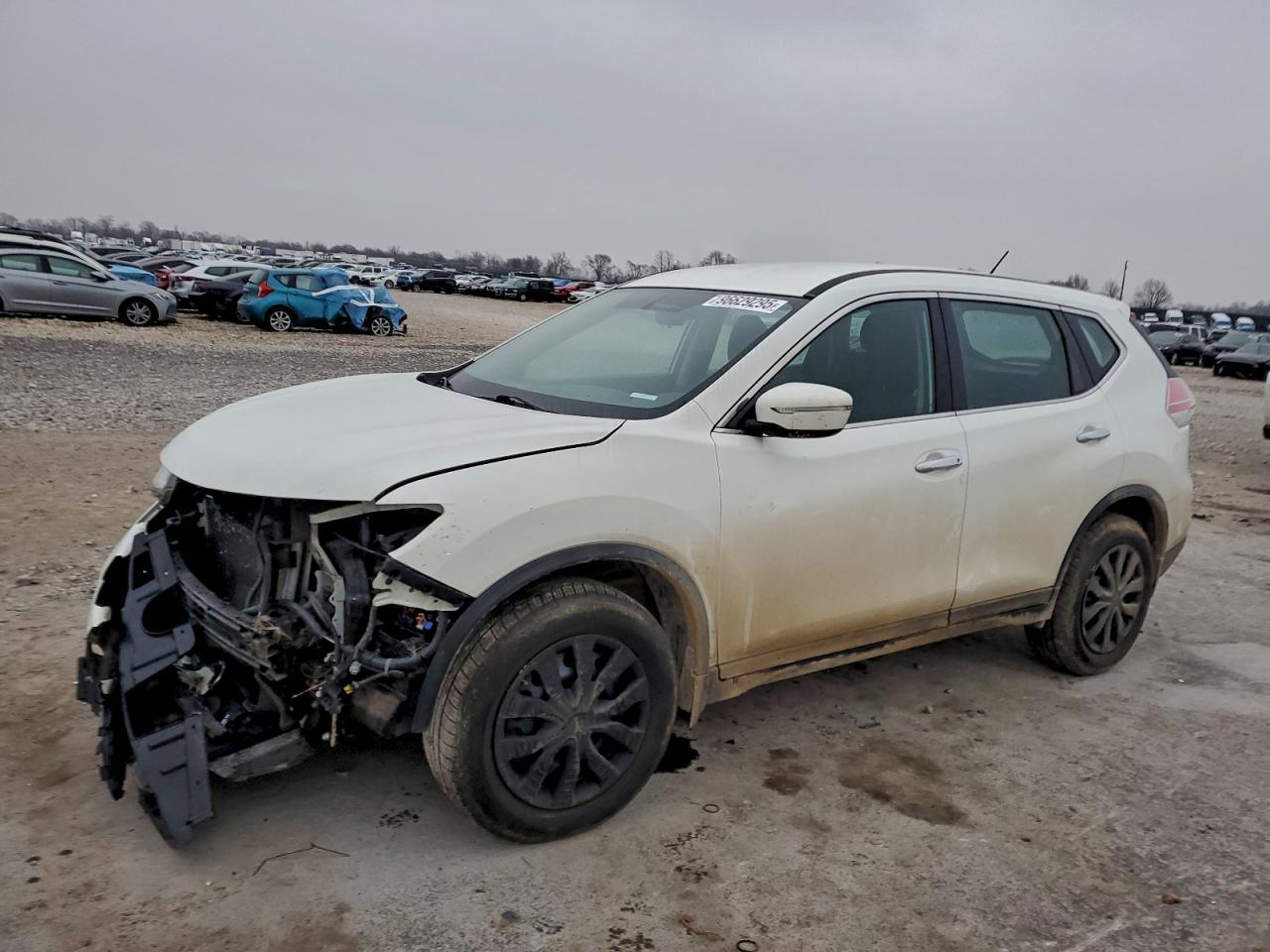 2014 NISSAN ROGUE S — FRONT END damage — photo 1