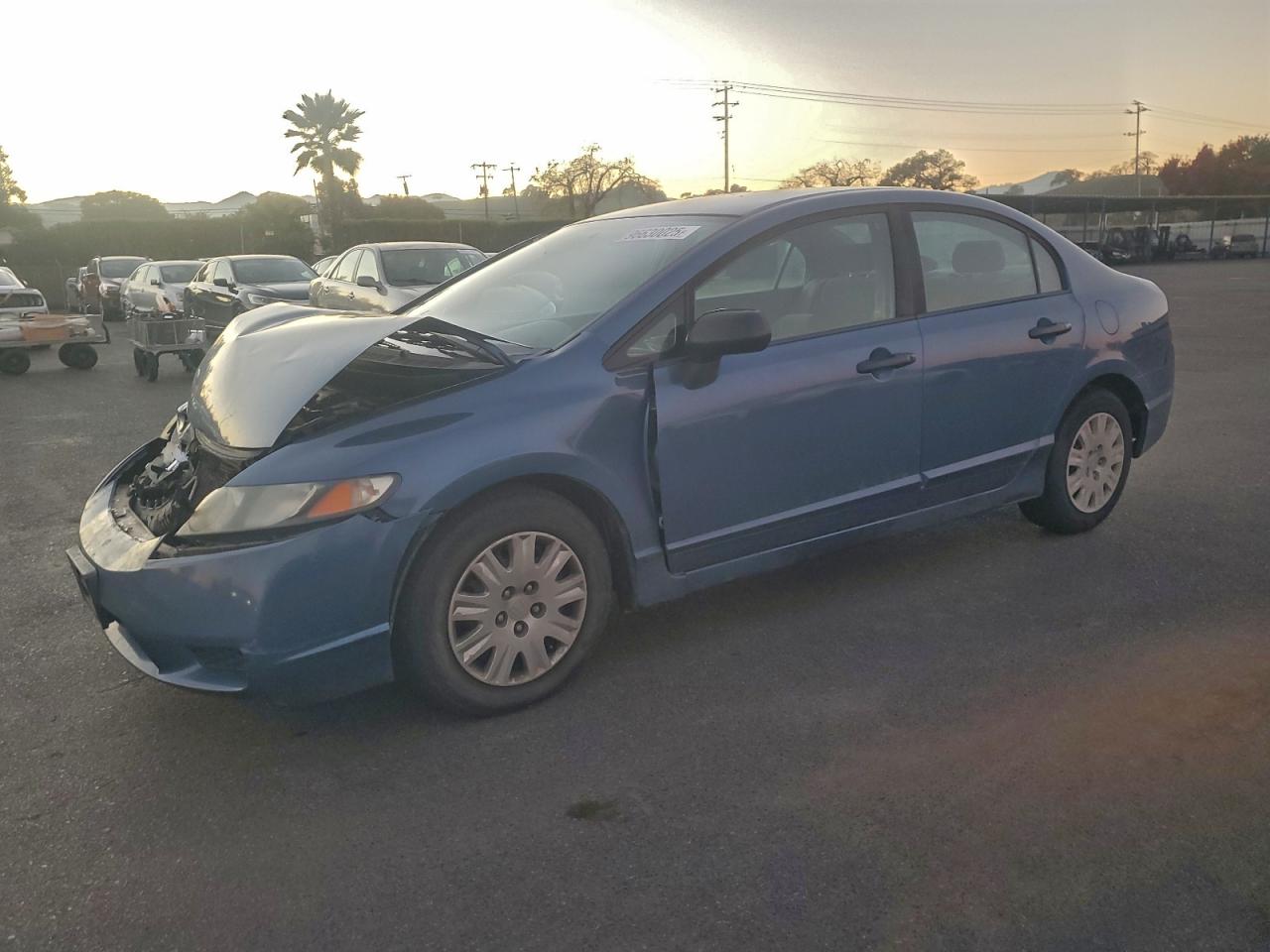 2010 HONDA CIVIC VP — FRONT END damage — photo 1