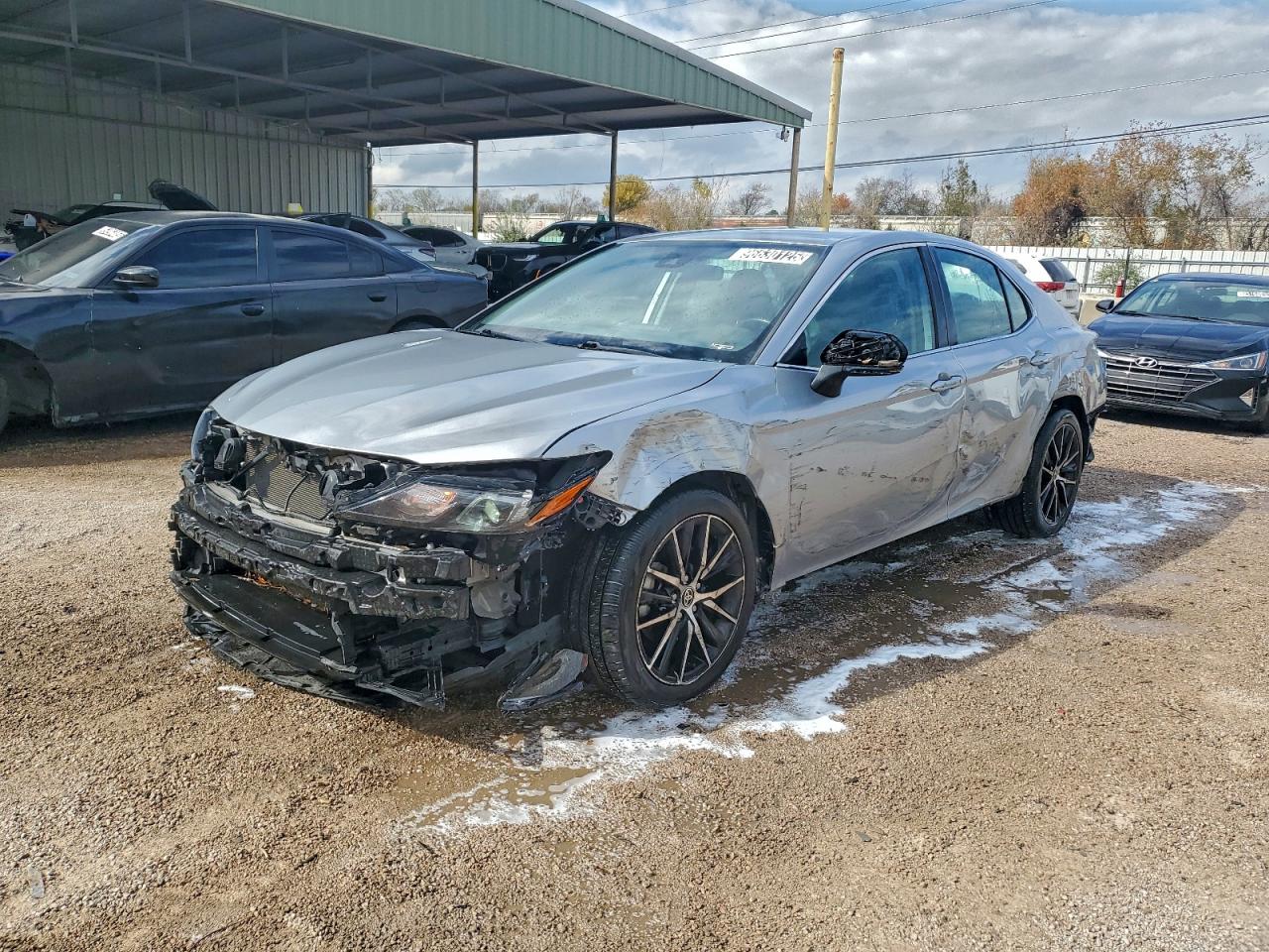 2022 TOYOTA CAMRY SE — FRONT END damage — photo 1