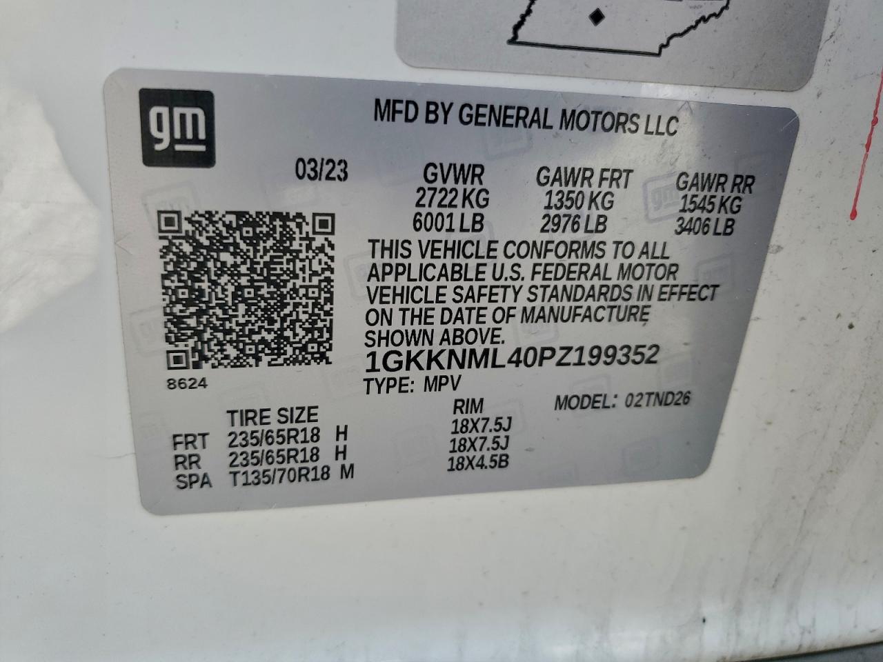 2023 GMC ACADIA SLT photo 13