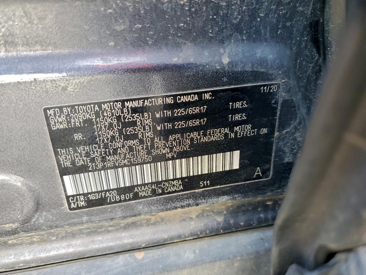 2021 TOYOTA RAV4 XLE photo 12
