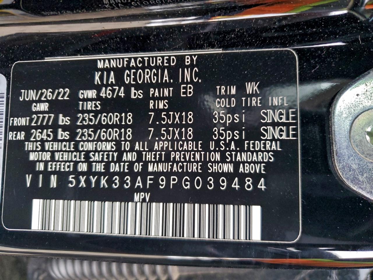 2023 KIA SPORTAGE EX photo 13
