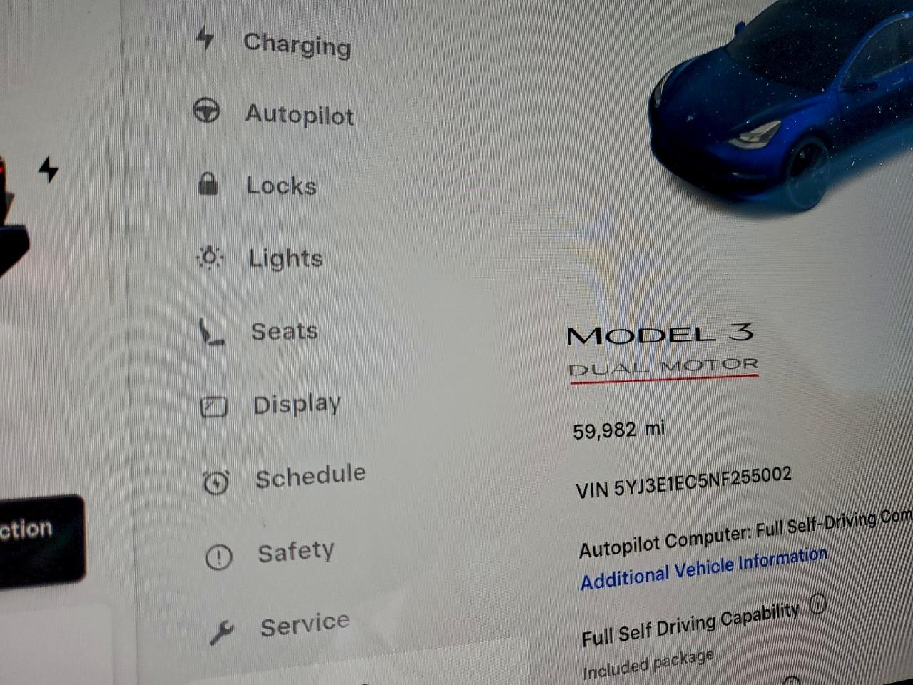 2022 TESLA MODEL 3 photo 9