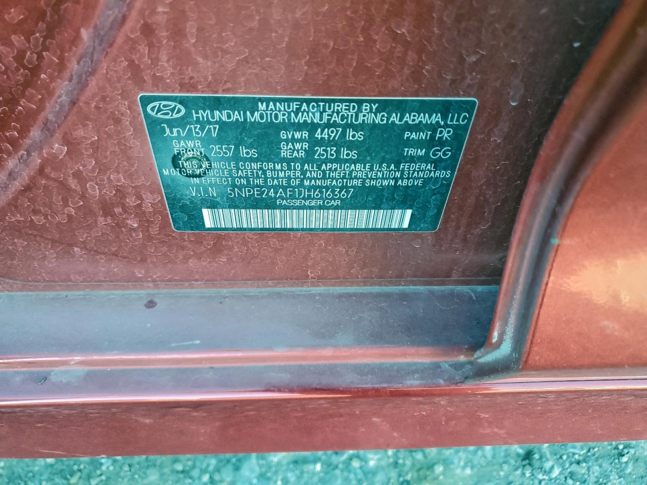 2018 HYUNDAI SONATA SE photo 12