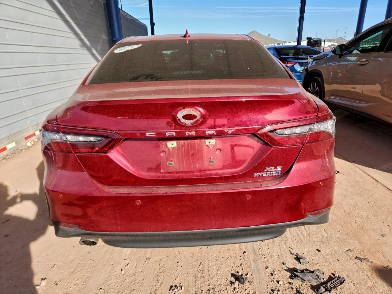 2021 TOYOTA CAMRY XLE photo 6