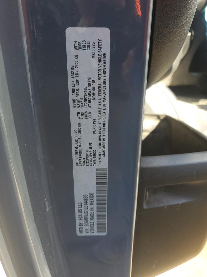 2020 RAM TRUCKS PROMASTER - DELIVERY VAN photo 13