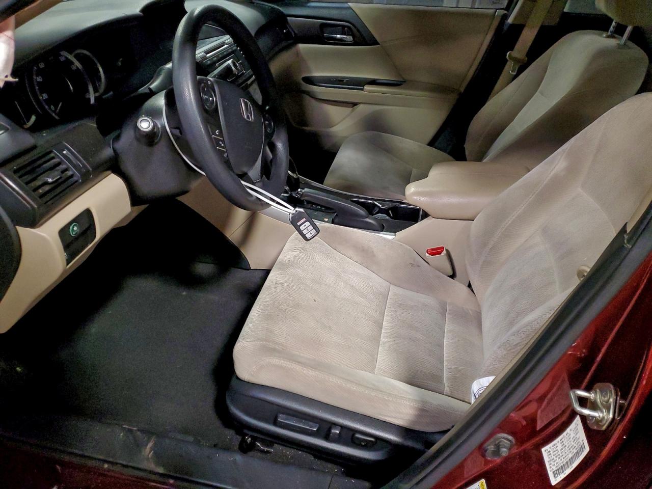2014 HONDA ACCORD EX photo 7