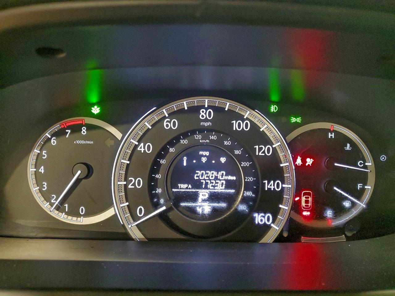 2014 HONDA ACCORD EX photo 9