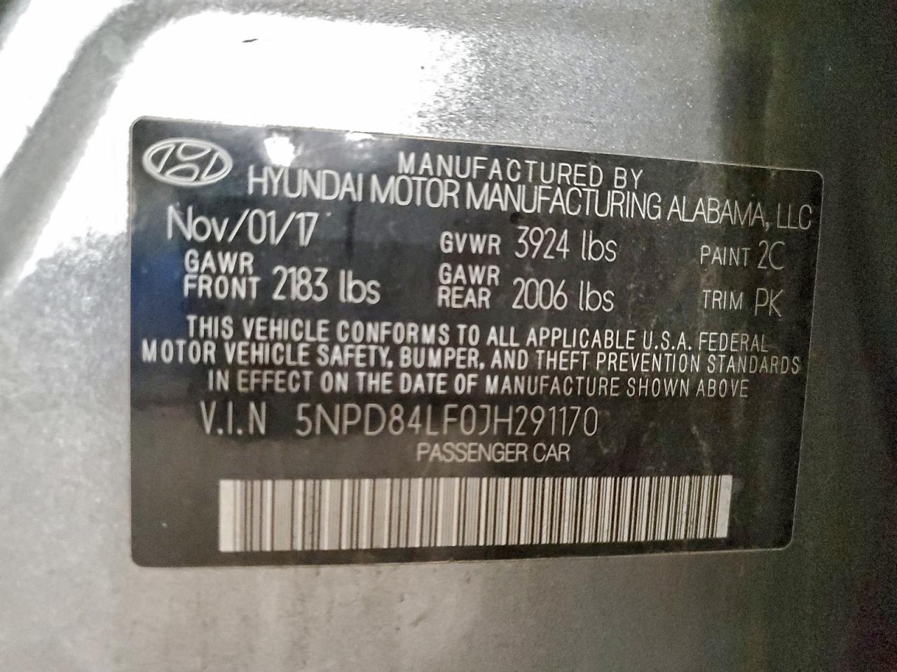 2018 HYUNDAI ELANTRA SEL photo 12