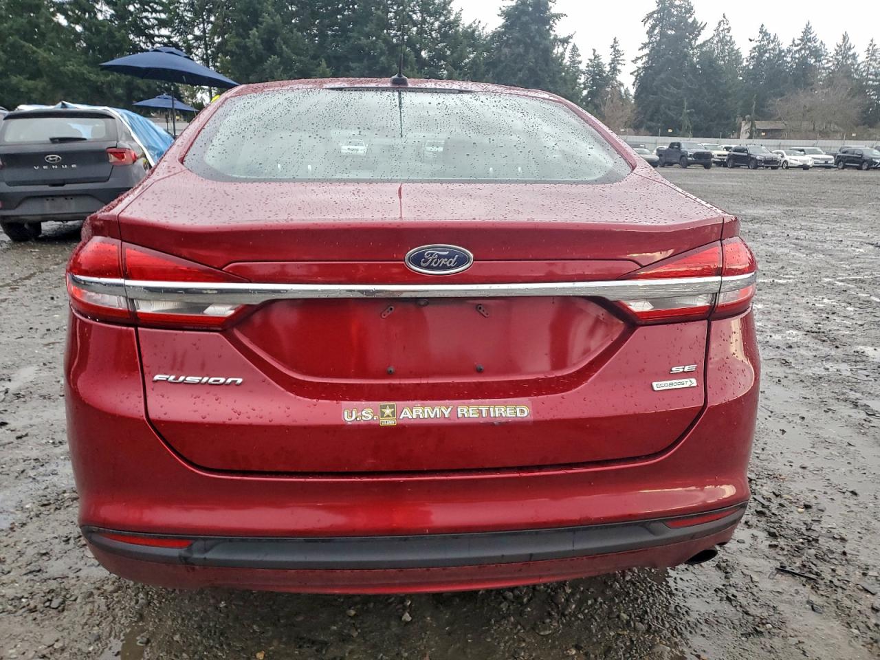 2017 FORD FUSION SE photo 6