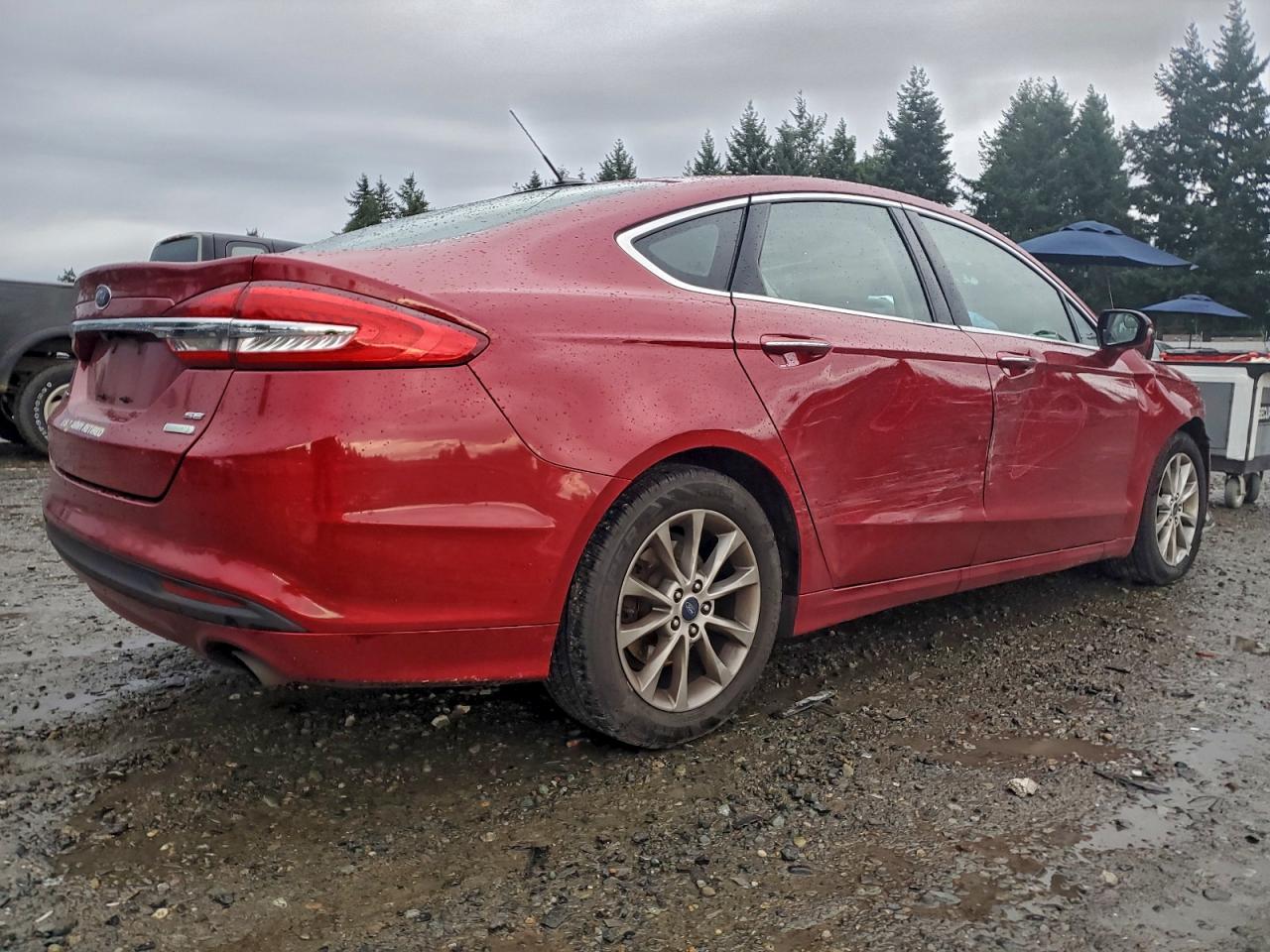 2017 FORD FUSION SE photo 3
