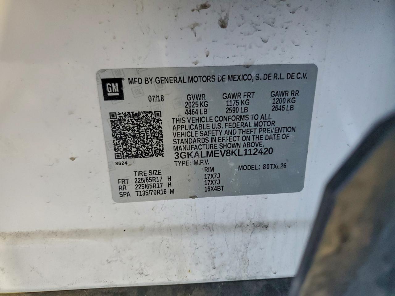 2019 GMC TERRAIN SLE photo 13