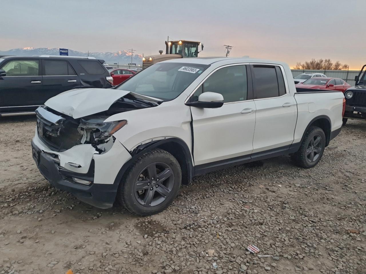 2021 HONDA RIDGELINE RTL — FRONT END damage — photo 1