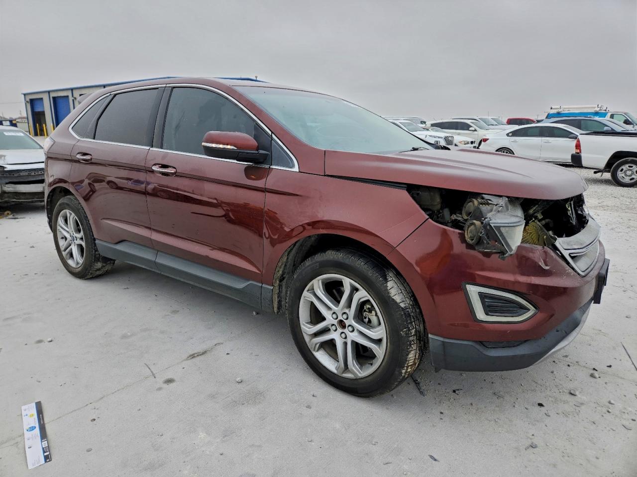 2015 FORD EDGE TITANIUM photo 4