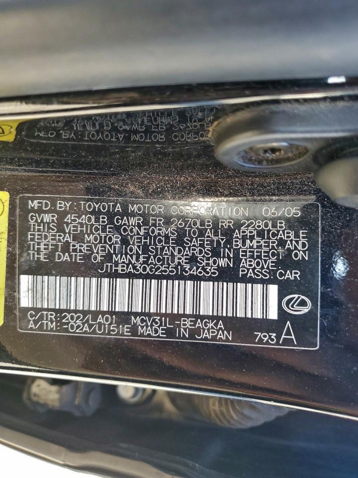 2005 LEXUS ES 330 photo 12