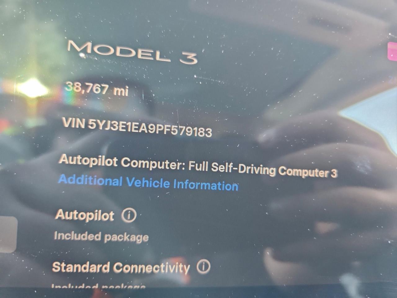 2023 TESLA MODEL 3 photo 9