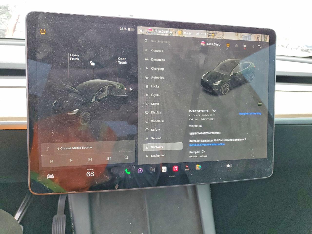 2021 TESLA MODEL Y photo 9
