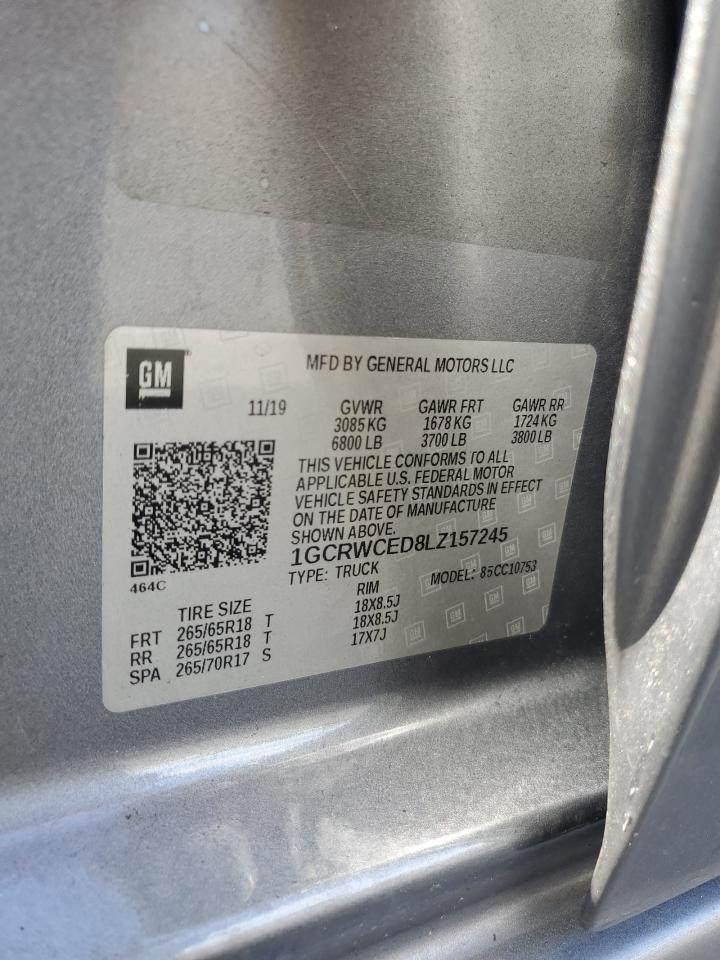 2020 CHEVROLET SILVERADO C1500 LT photo 12