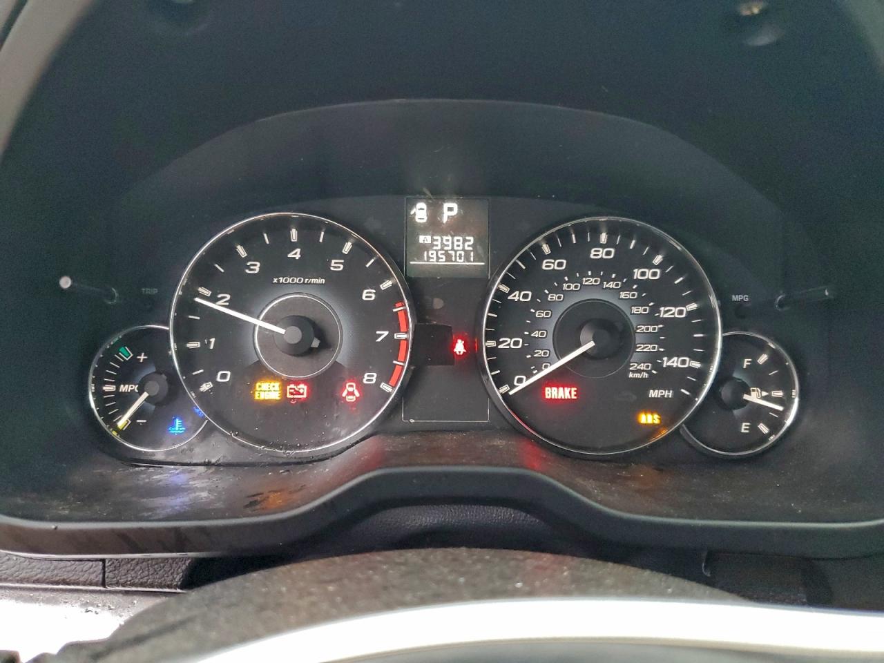 2011 SUBARU OUTBACK 2.5I photo 9