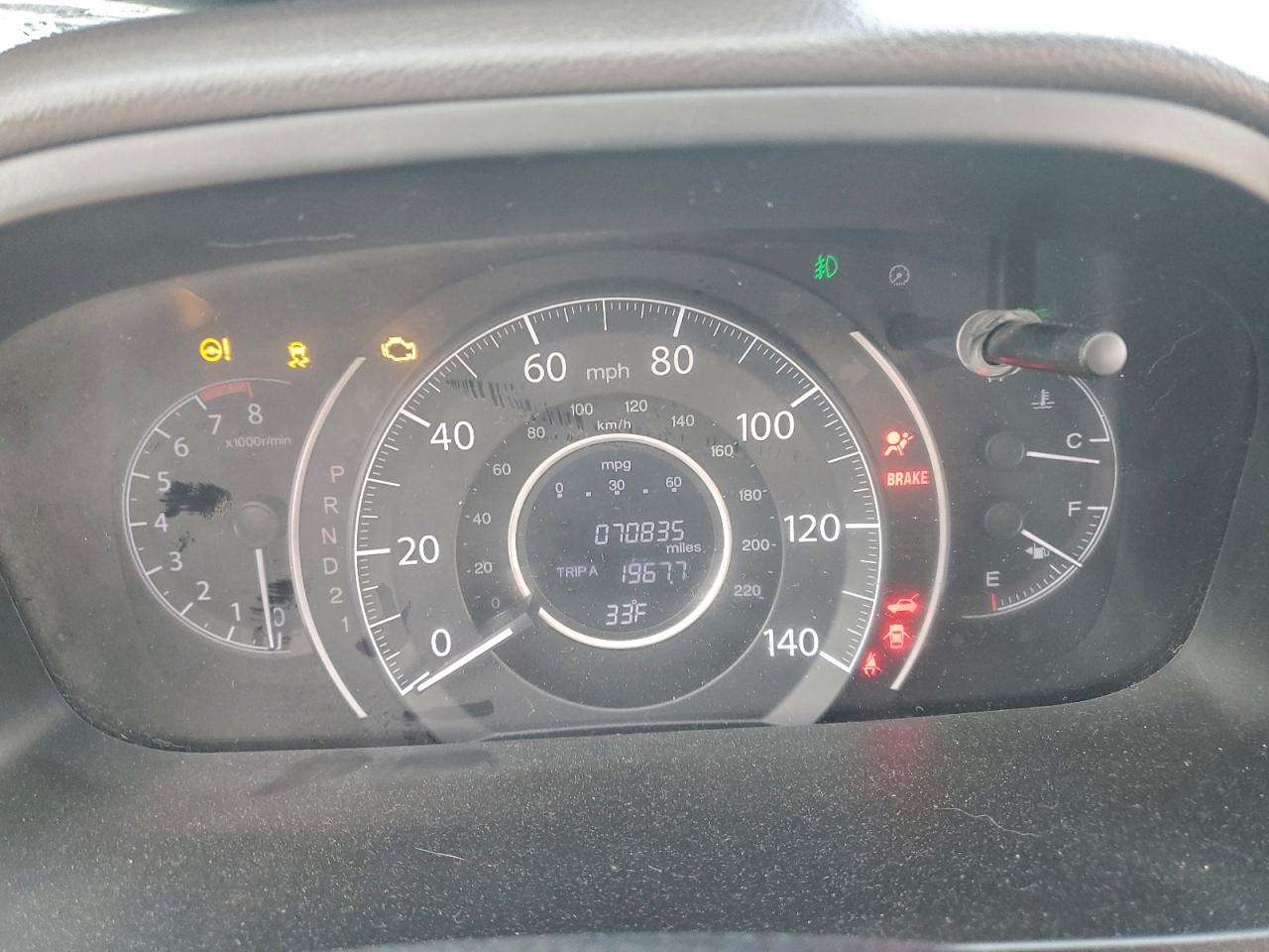 2014 HONDA CR-V EXL photo 9