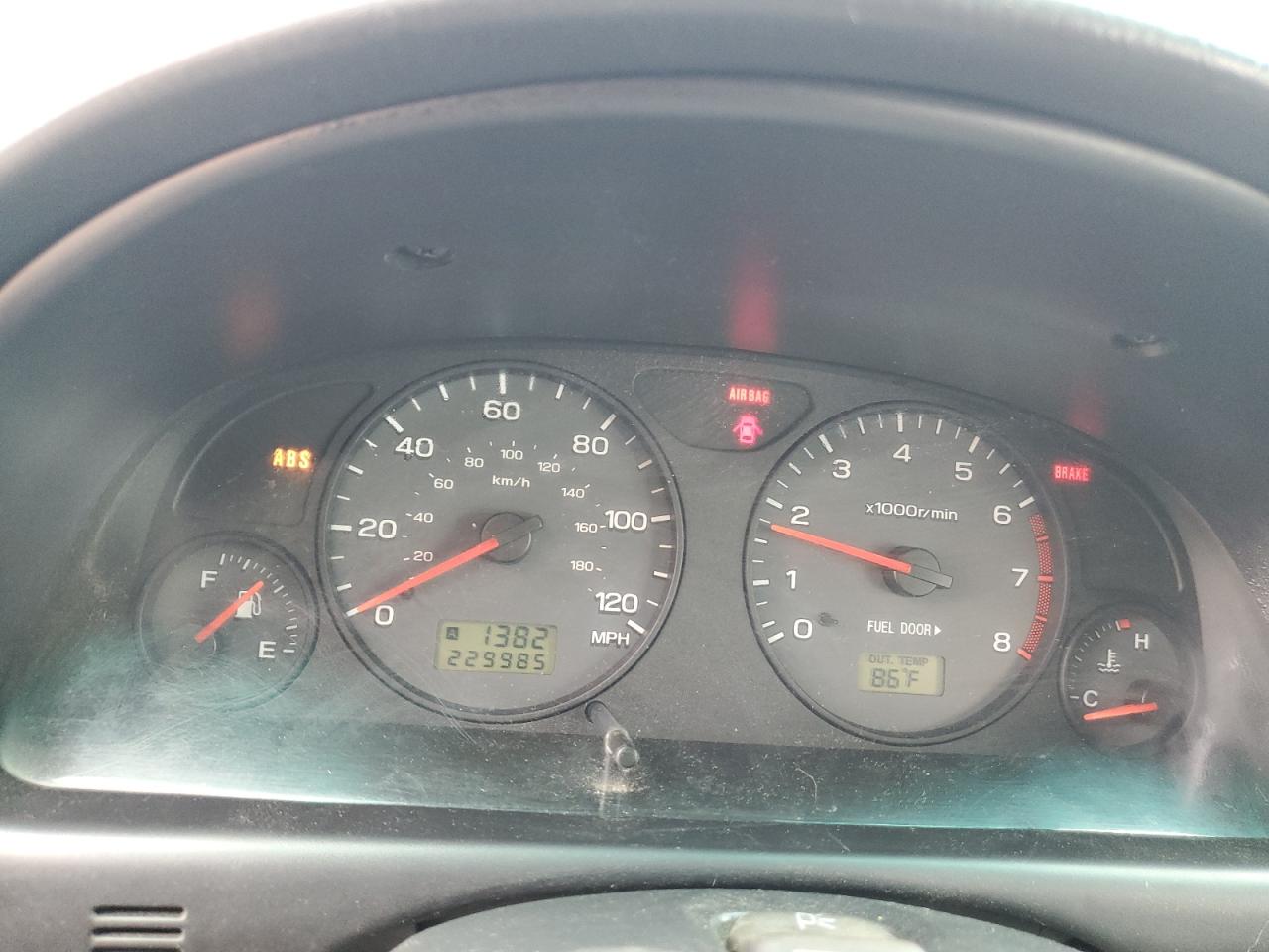 2001 SUBARU FORESTER photo 9