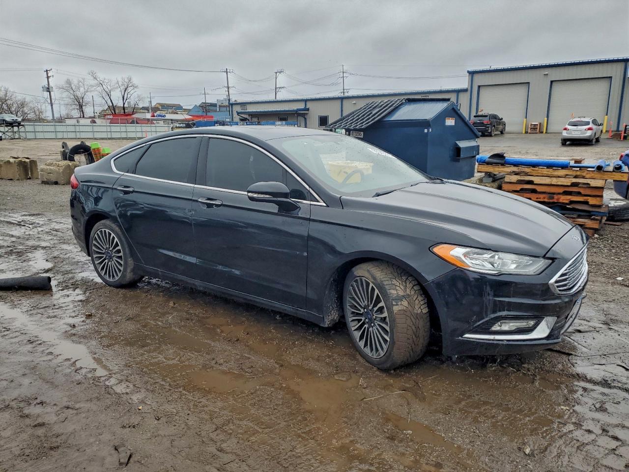 2017 FORD FUSION SE photo 4