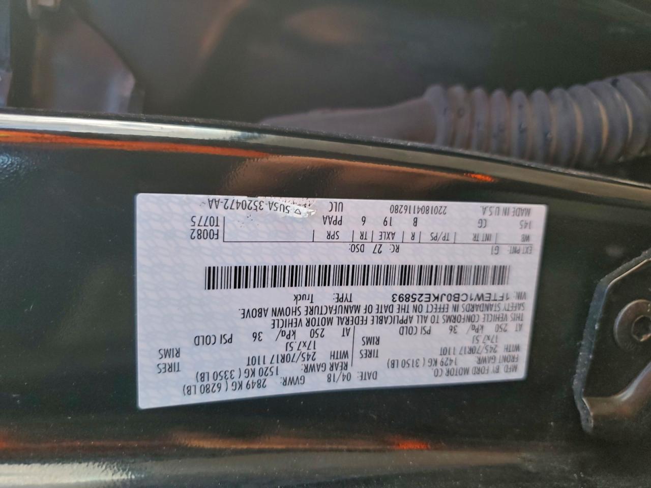 2018 FORD F150 SUPERCREW photo 13