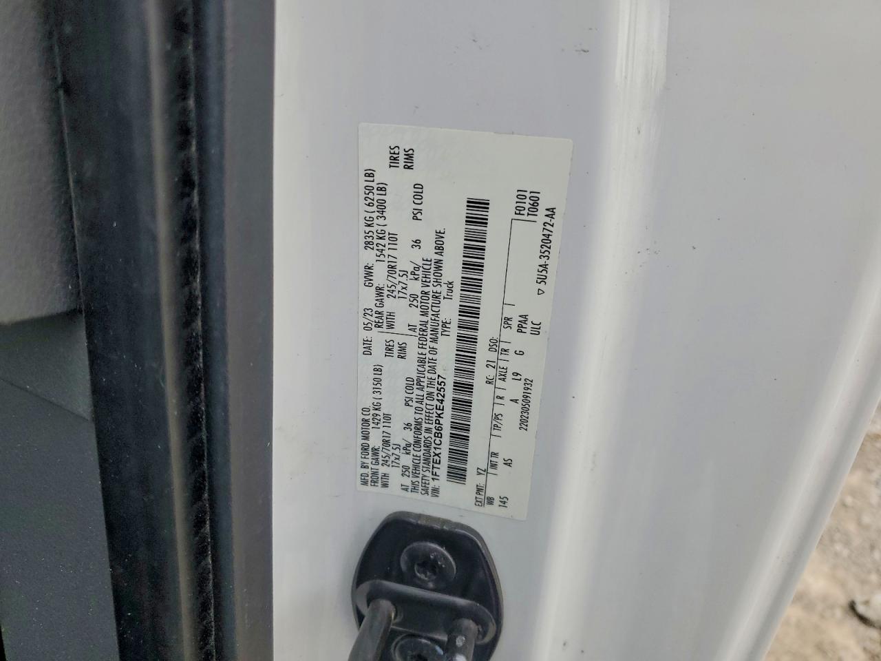 2023 FORD F150 SUPER CAB photo 12