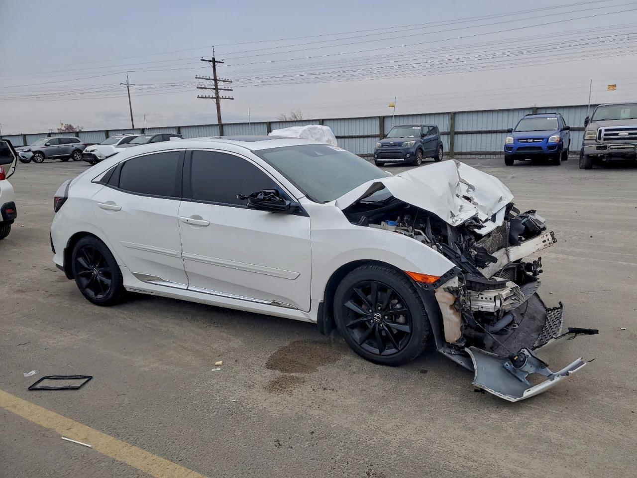 2020 HONDA CIVIC EX photo 4