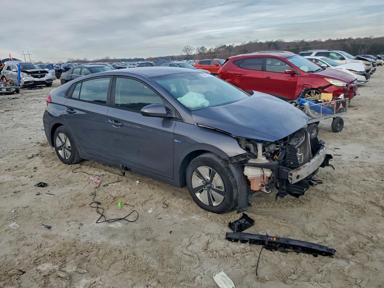 2019 HYUNDAI IONIQ BLUE photo 4