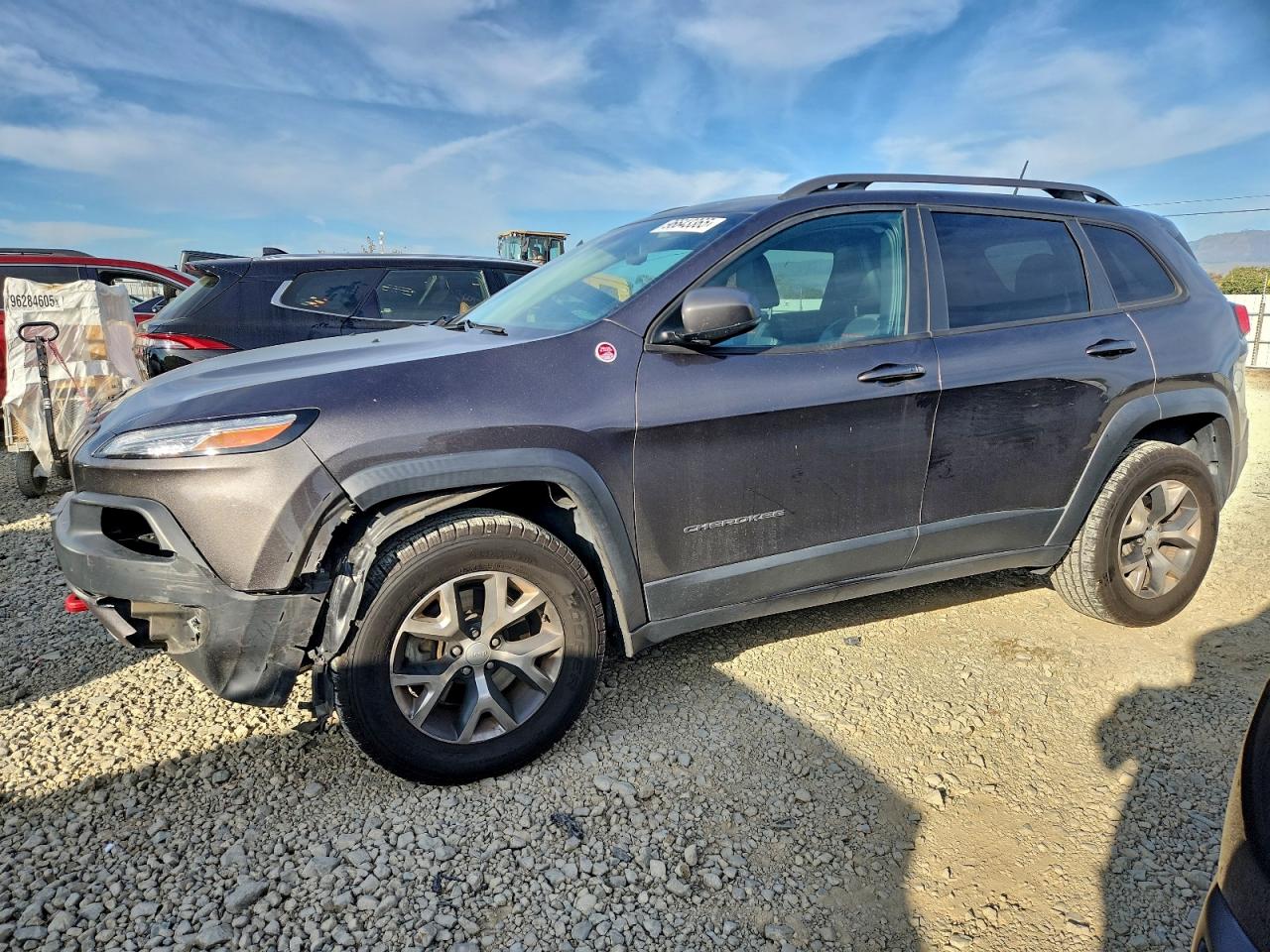 2018 JEEP CHEROKEE TRAILHAWK — FRONT END damage — photo 1