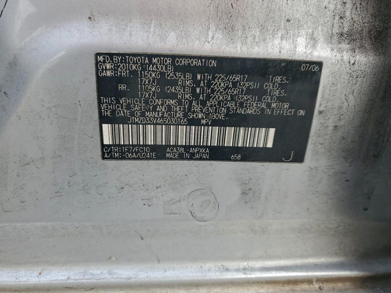 2006 TOYOTA RAV4 photo 13
