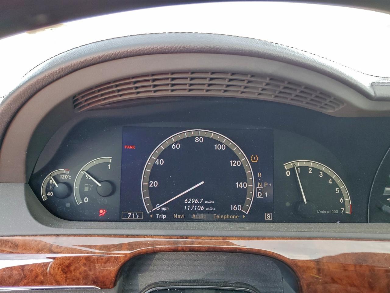 2007 MERCEDES-BENZ S 550 photo 9