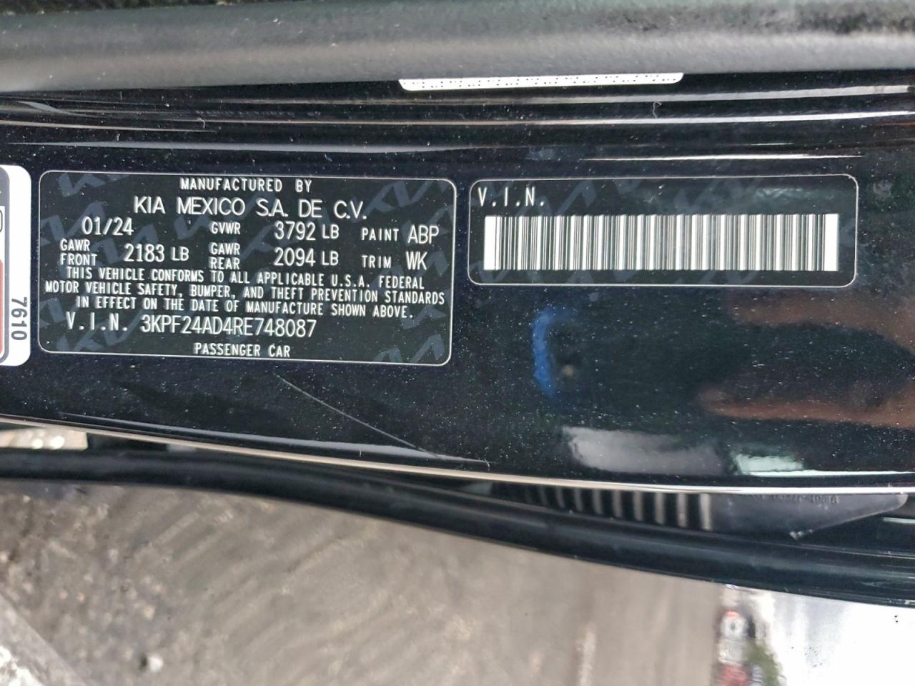 2024 KIA FORTE LX photo 45