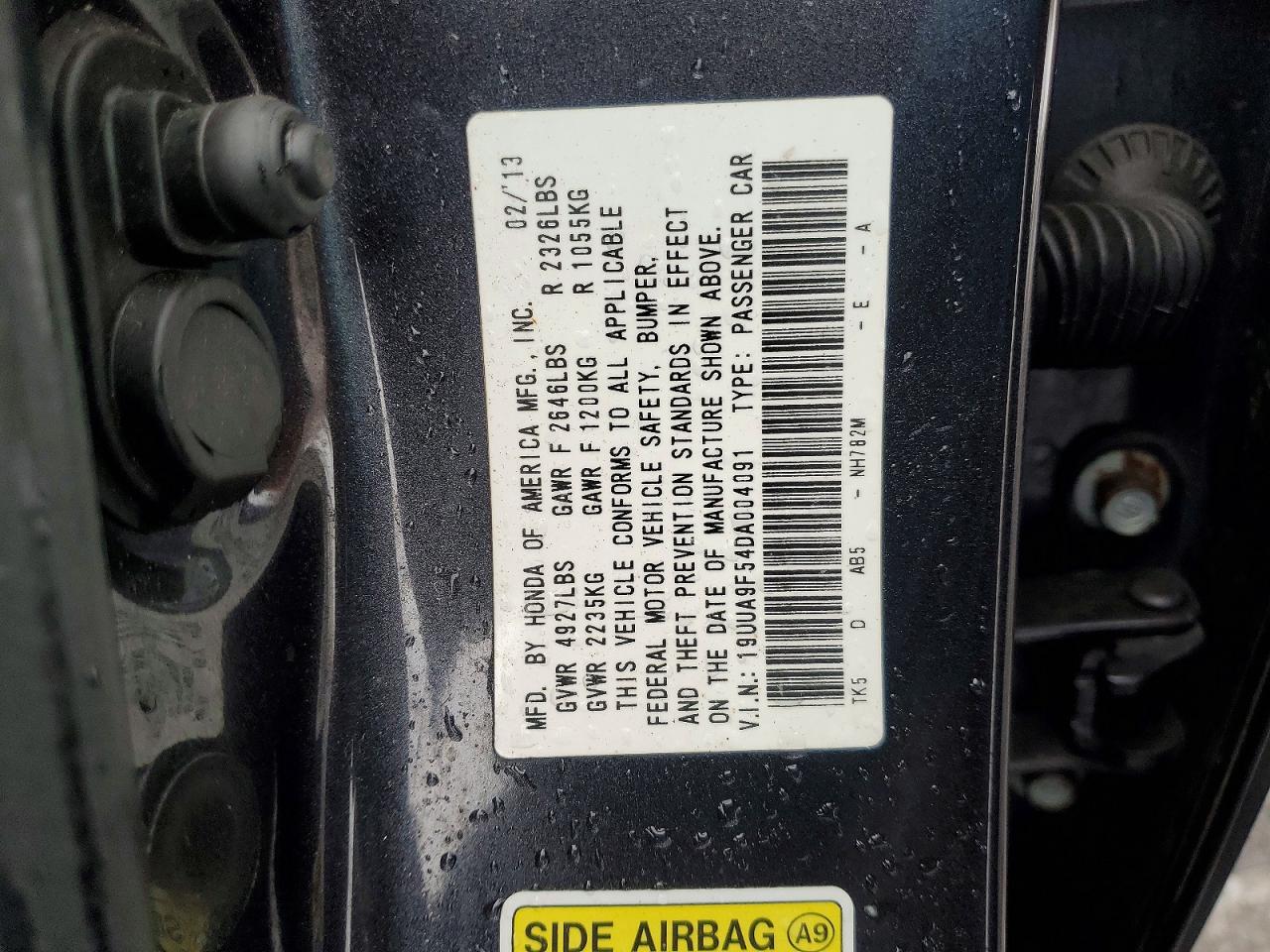 2013 ACURA TL TECH photo 12