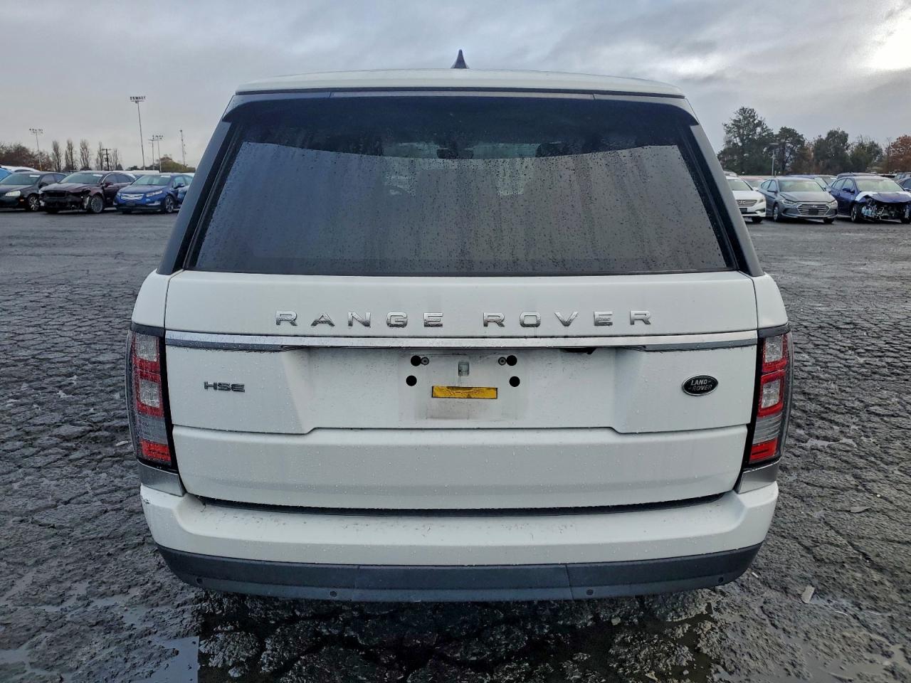 2017 LAND ROVER RANGE ROVER HSE photo 6