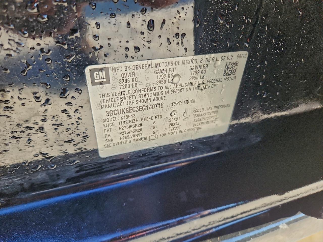 2014 CHEVROLET SILVERADO K1500 LTZ photo 23